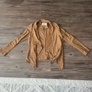 BB Dakota Suede Sweater Jacket